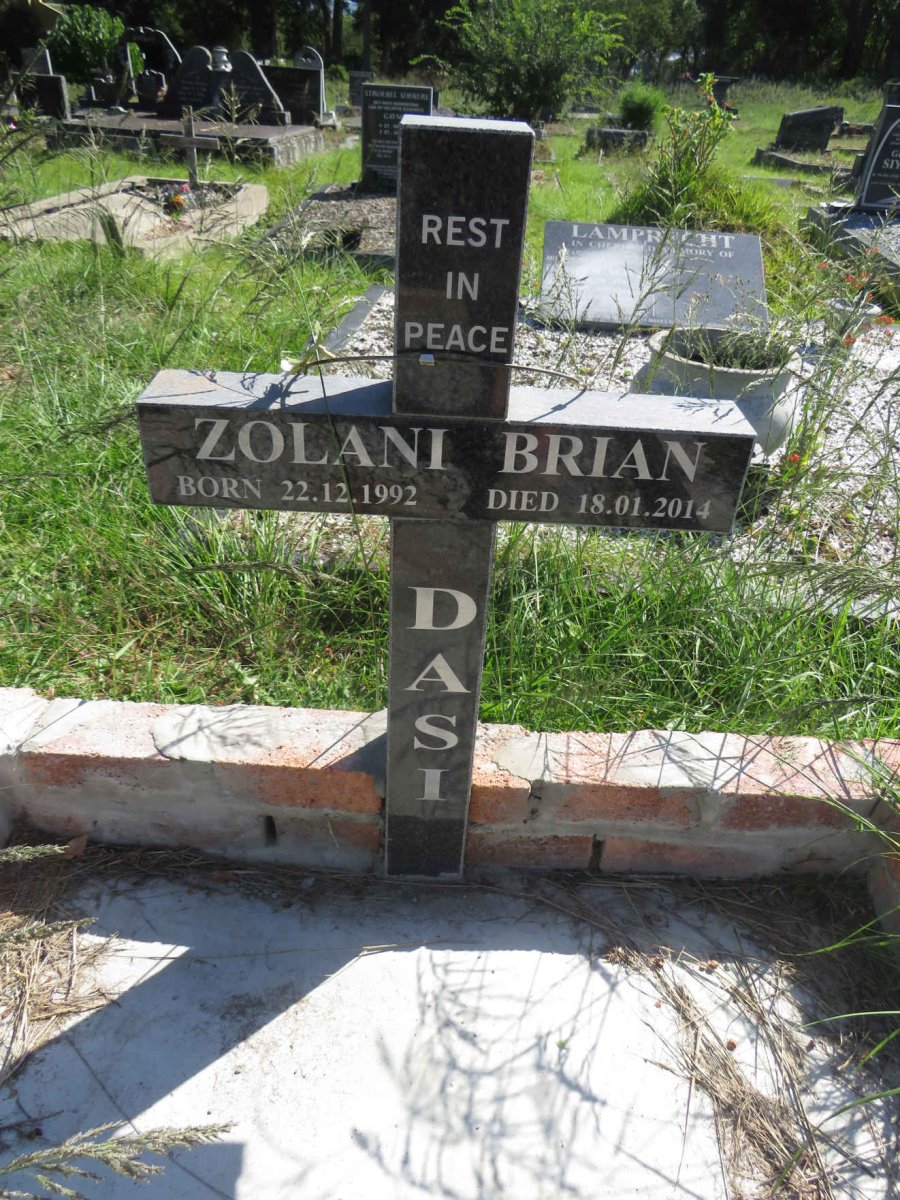DASI Zolani Brian 1992-2014