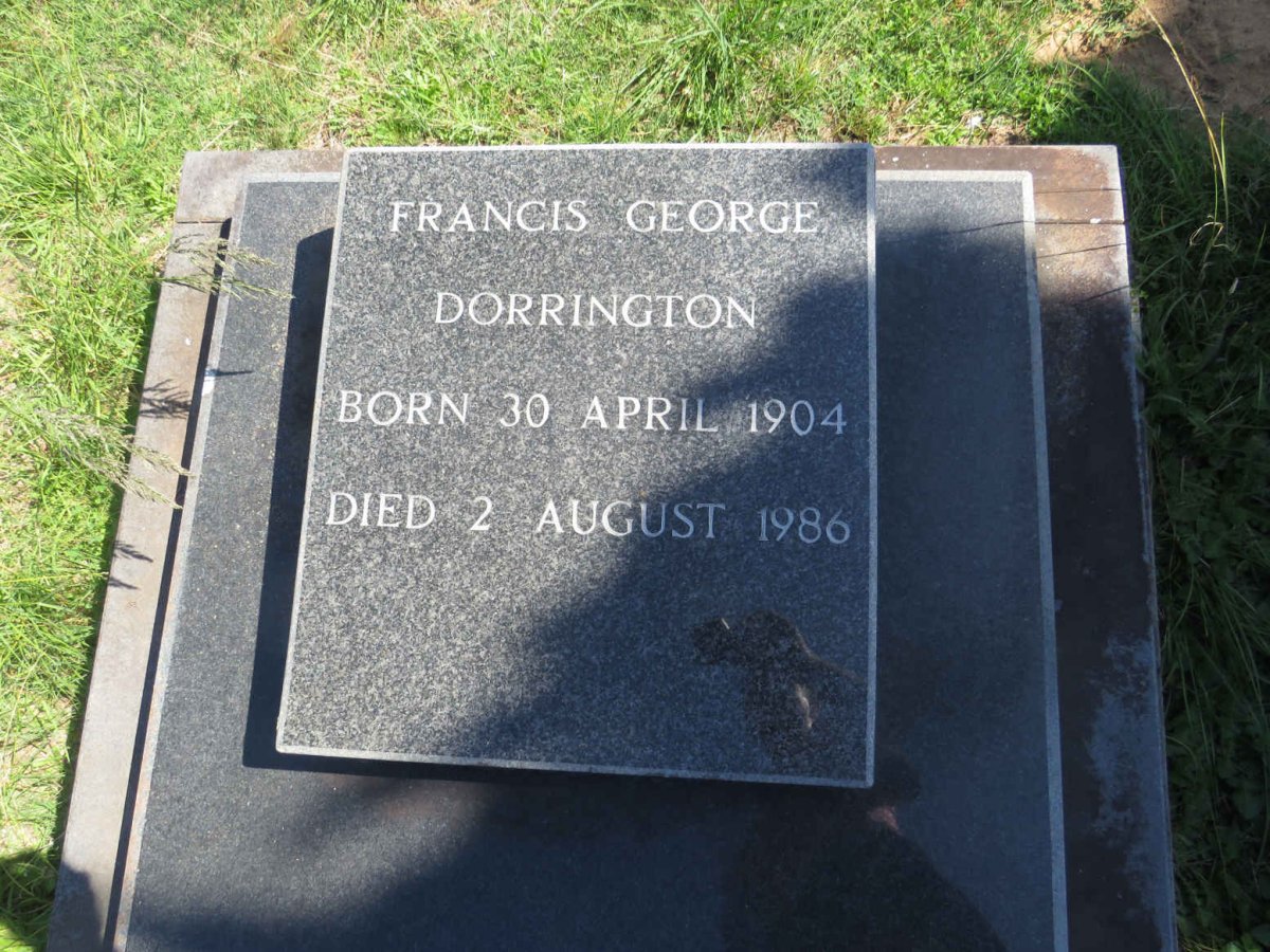DORRINGTON Francis George 1904-1986