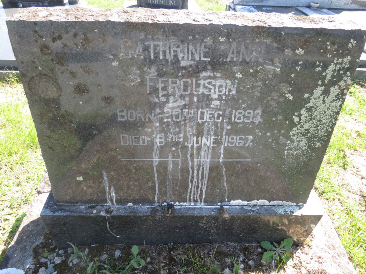 FERGUSON Cathrine Ann 1893-1967