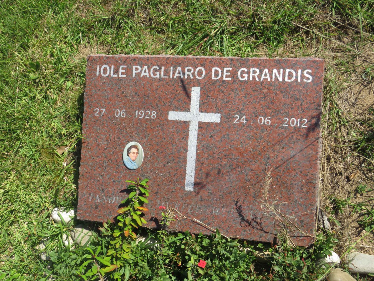 GRANDIS Iole, de nee PAGLIARO 1928-2012