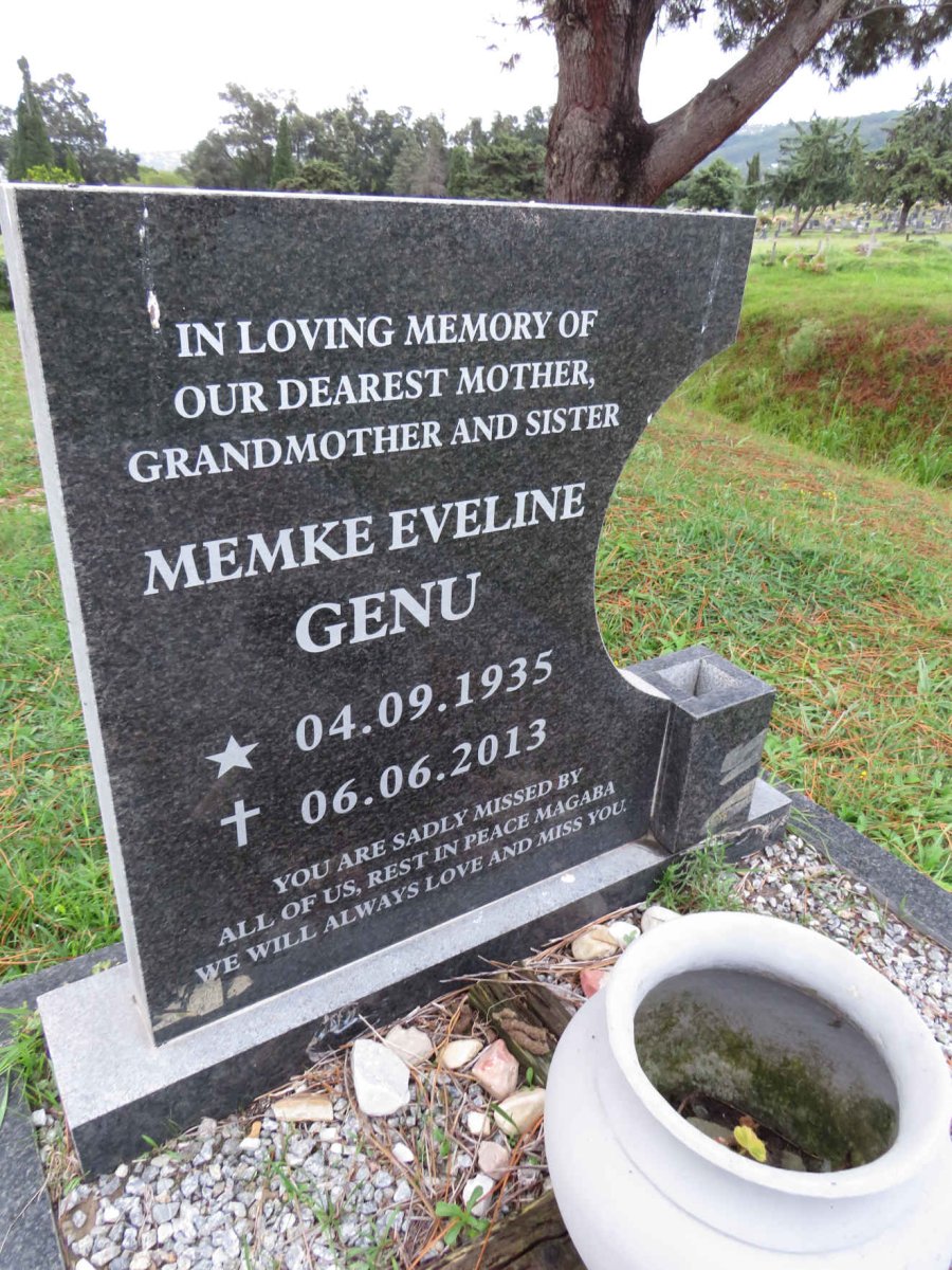 GENU Memke Eveline 1935-2013