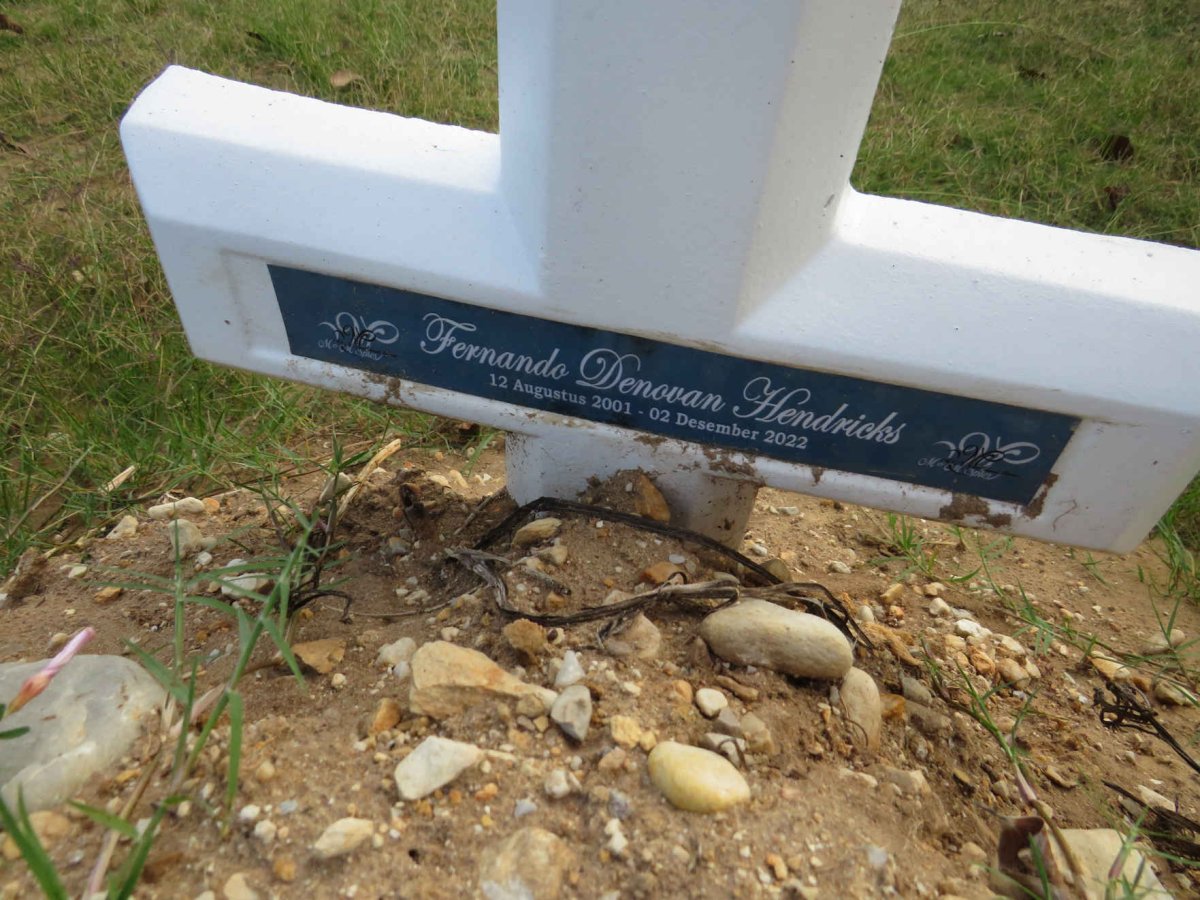 HENDRICKS Fernando Denovan 2001-2022