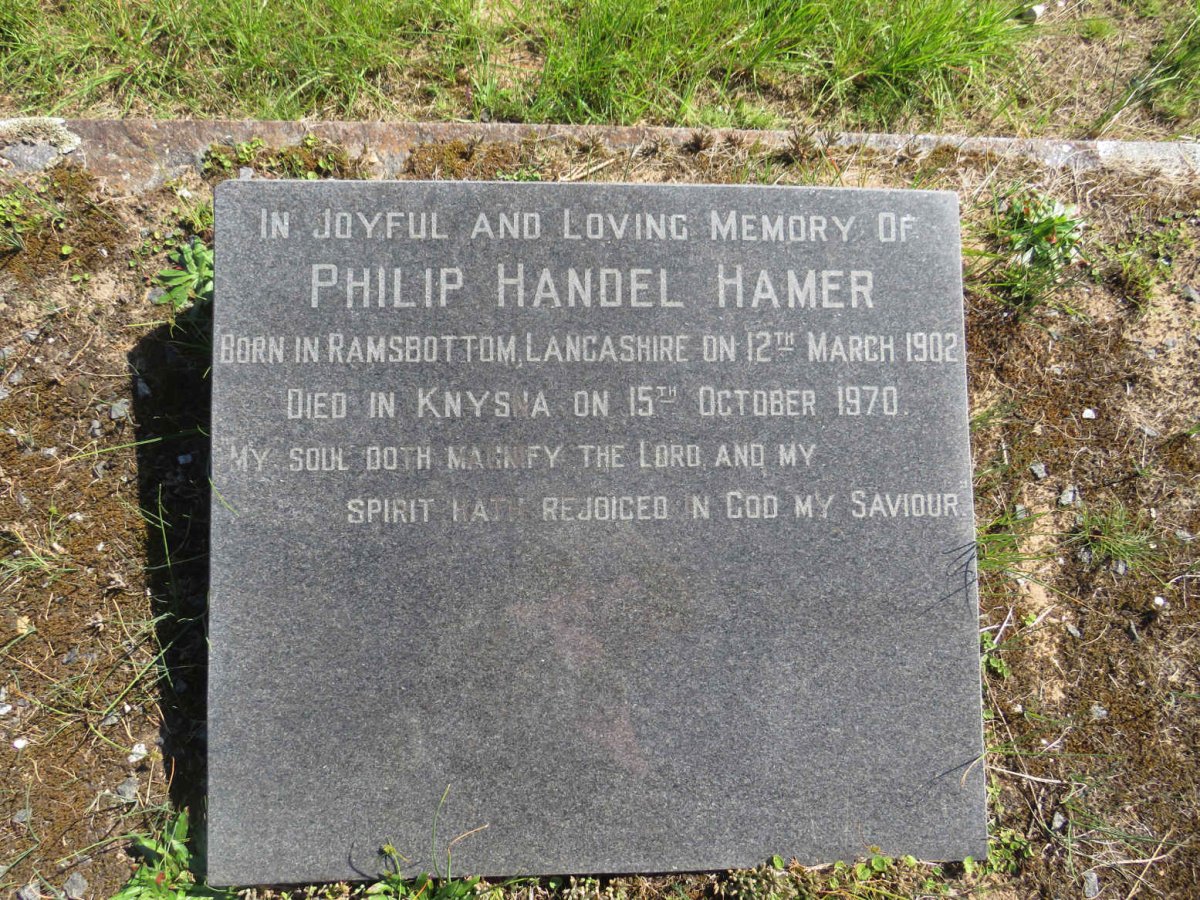 HAMER Philip Handel 1902-1970