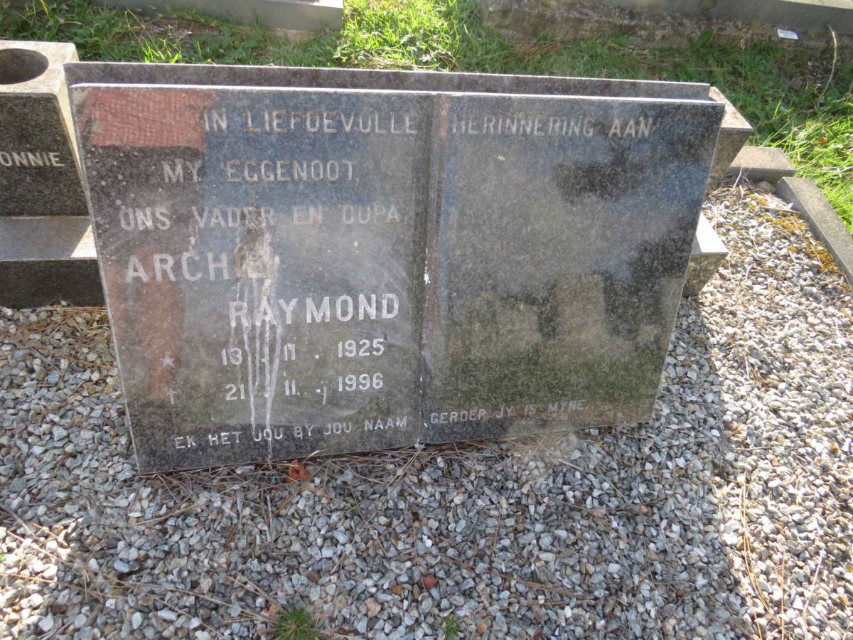 HILDEBRAND Archie Raymond 1925-1996 _2
