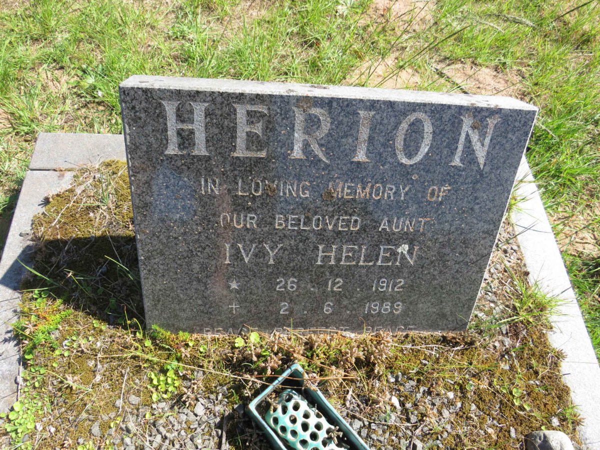 HERION Ivy Helen 1912-1989