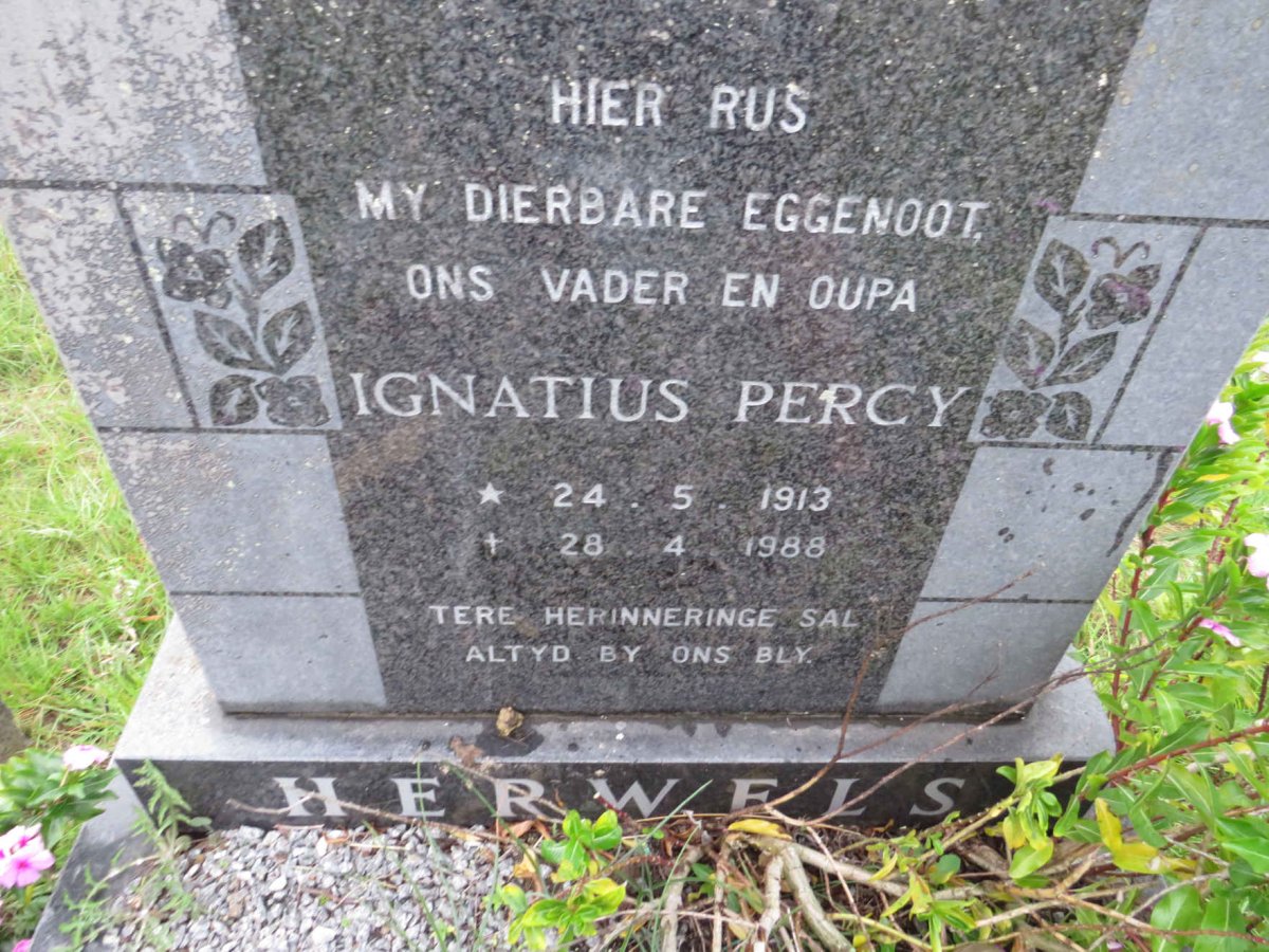 HERWELS Ignatius Percy 1913-1988