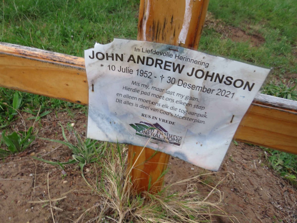 JOHNSON John Andrew 1952-2021