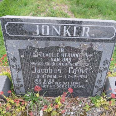 JONKER Jacobus Louis 1904-1994