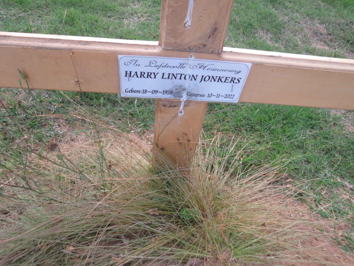 JONKERS Harry Linton 1958-2022