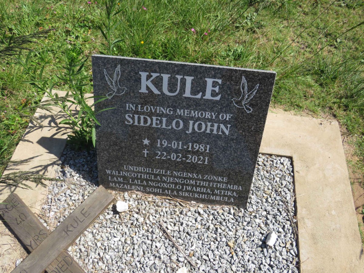 KULE Sidelo John 1981-2021