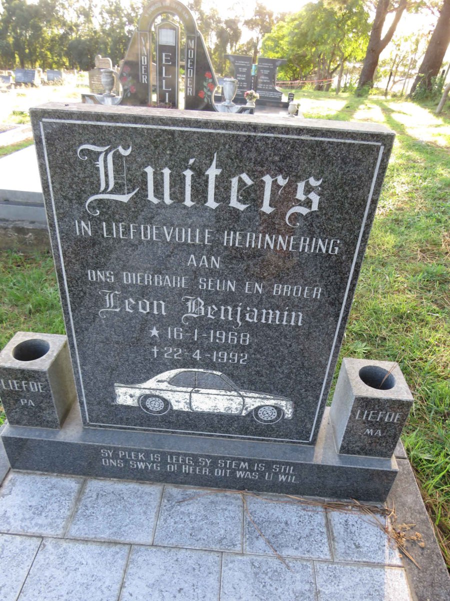 LUITERS Leon Benjamin 1968-1992