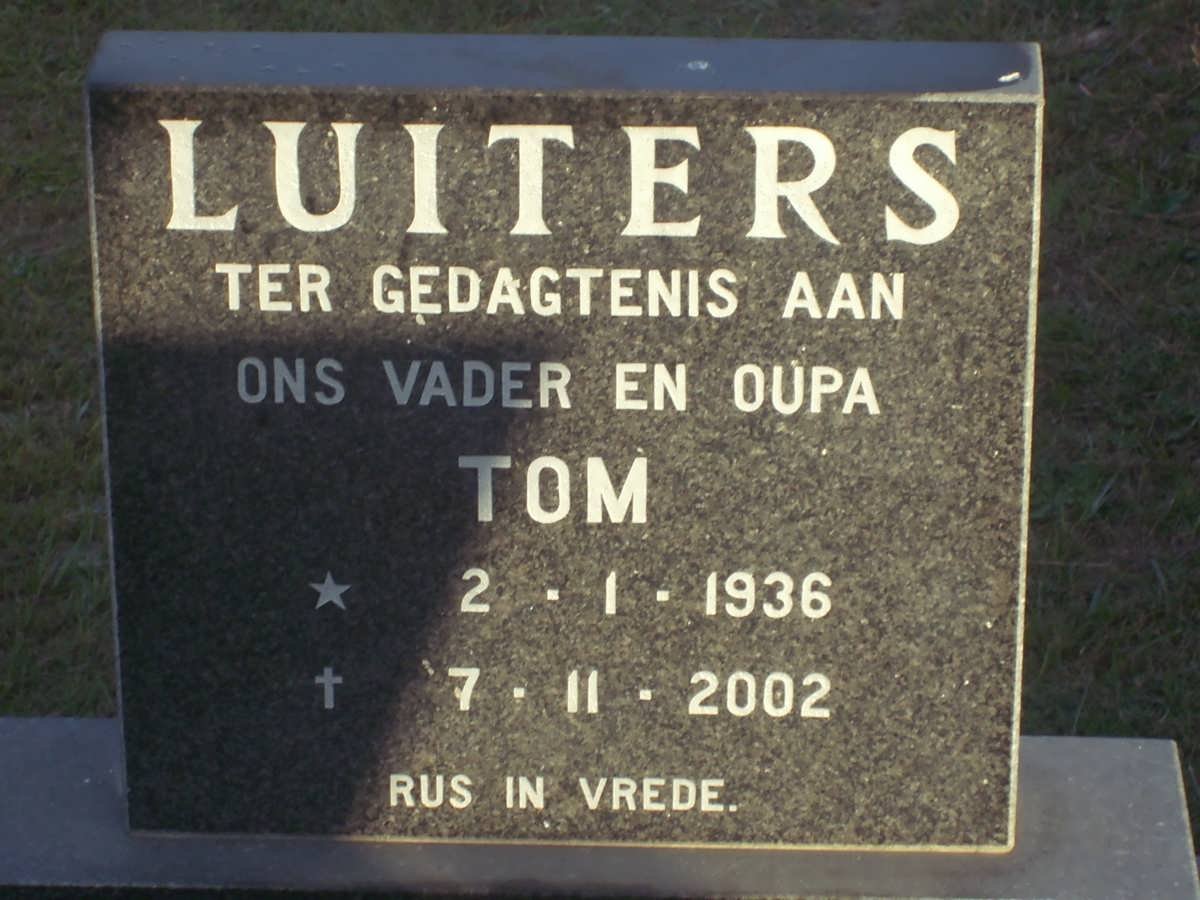 LUITERS Tom 1936-2002
