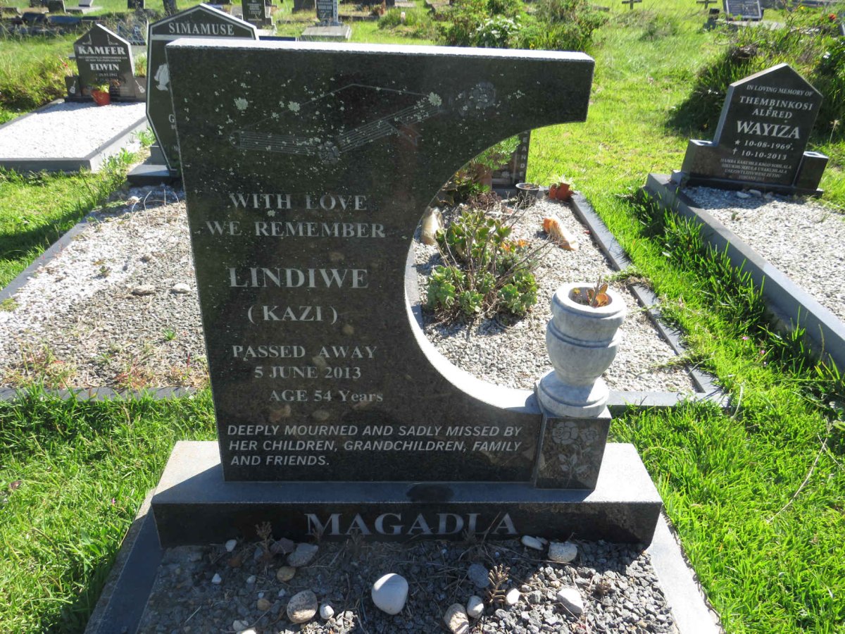MAGADLA Lindiwe -2013