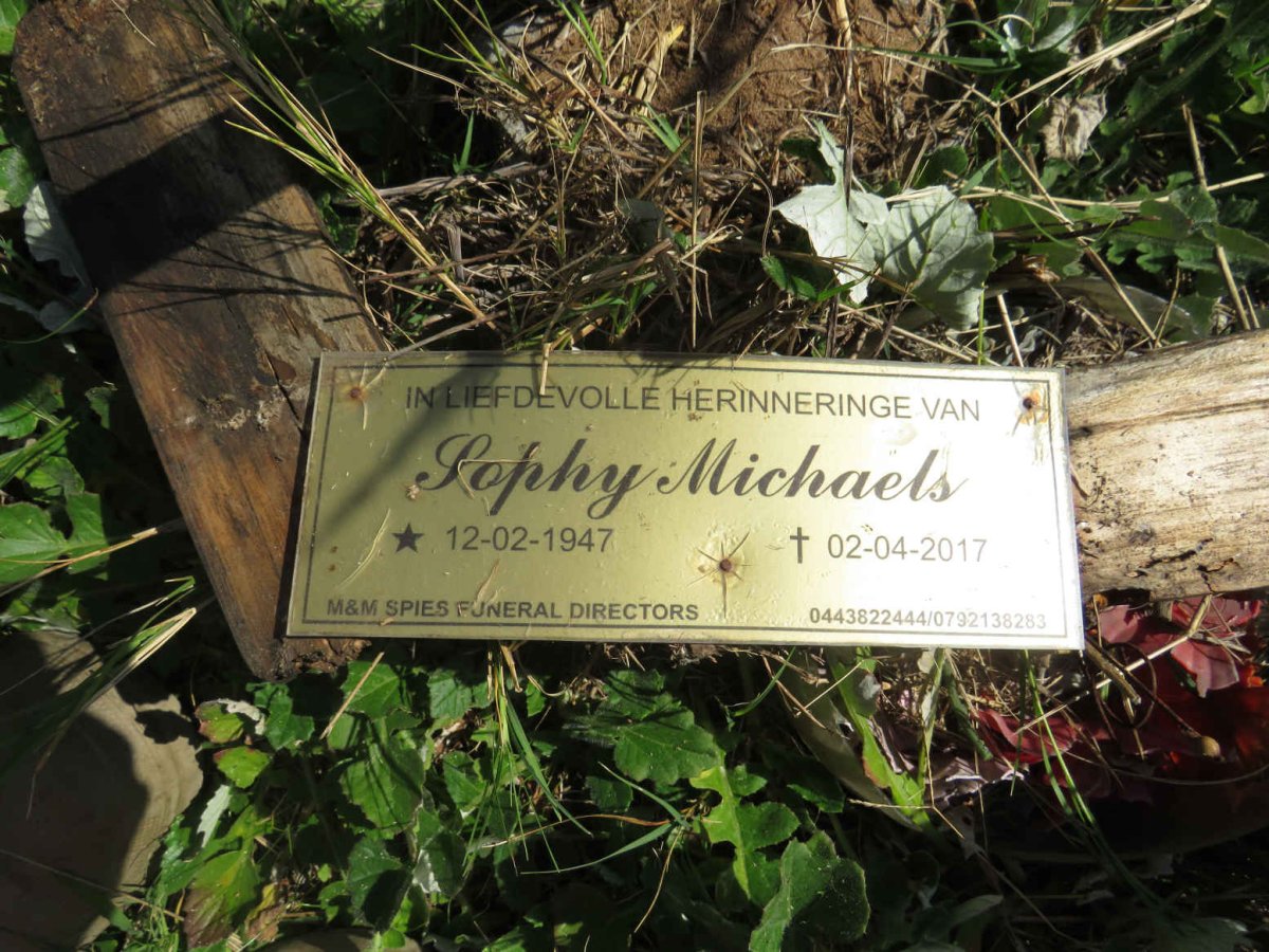 MICHAELS Sophy 1947-2017