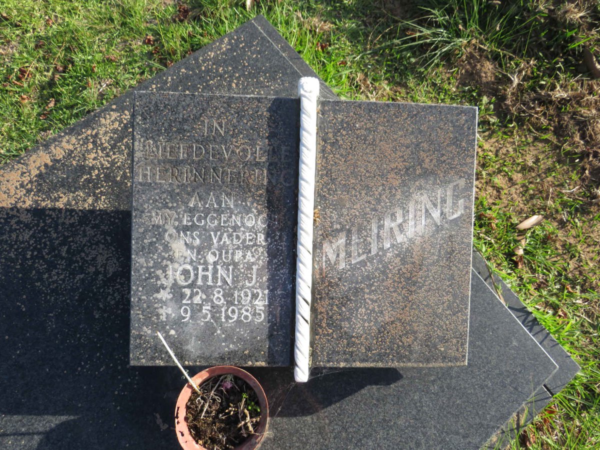 MEIRING John J. 1921-1985