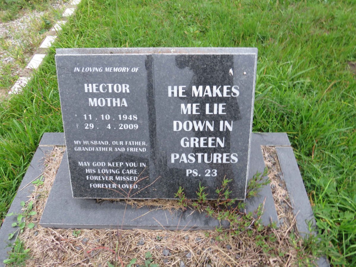 MOTHA Hector 1948-2009