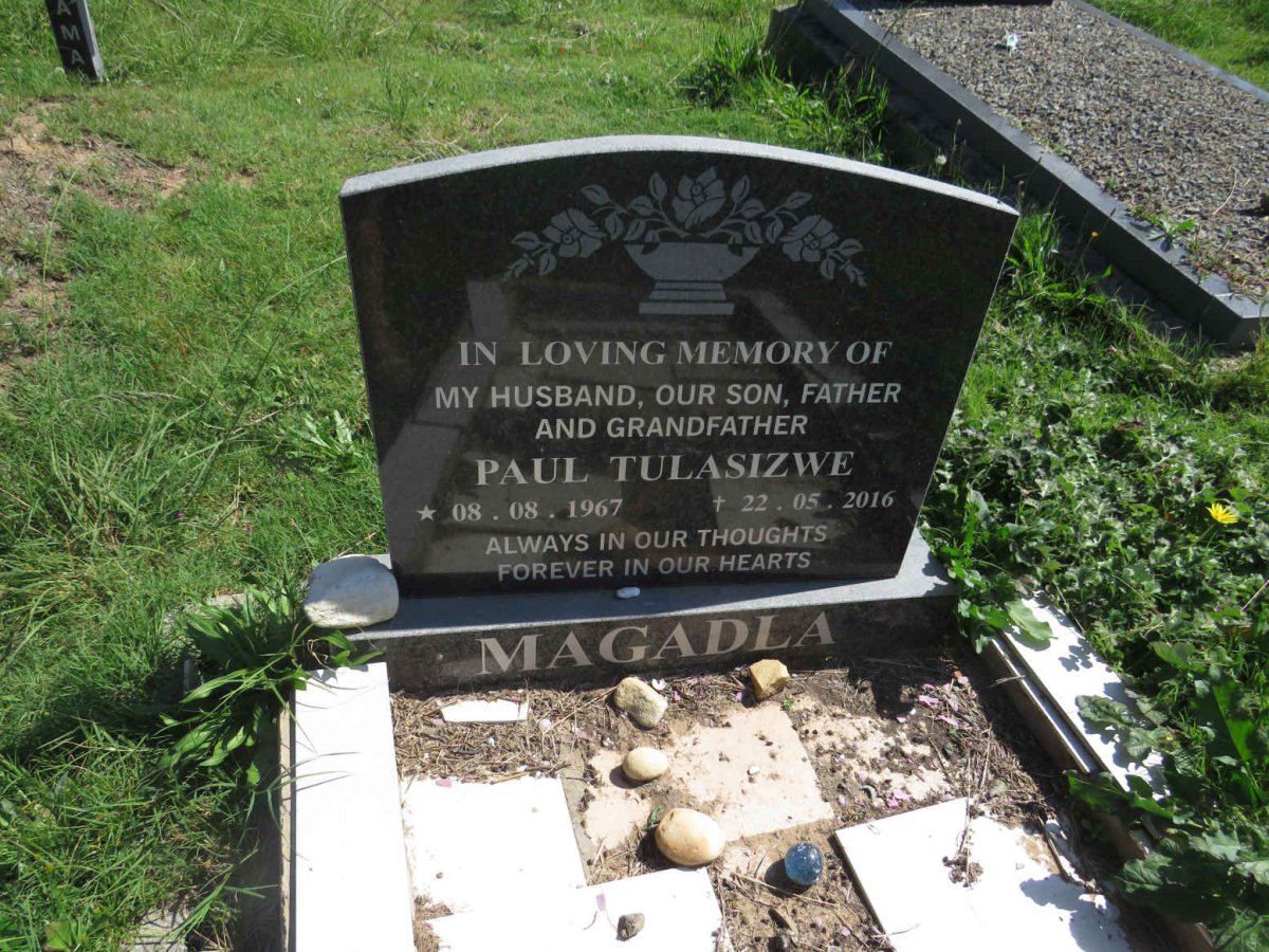 MAGADLA Paul Tulasizwe 1967-2016
