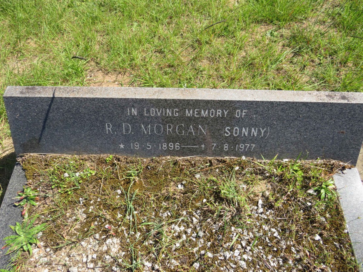 MORGAN R.D. 1896-1977
