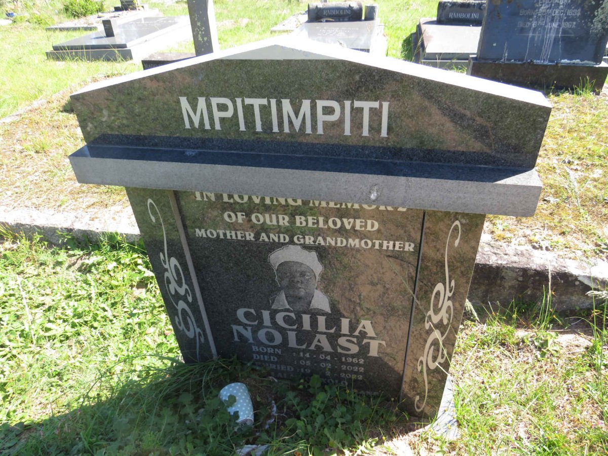 MPITIMPITI Cicilia Nolast 1962-2022