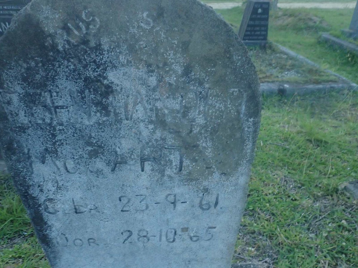 MCCARTH? Ben Harold 1961-1965