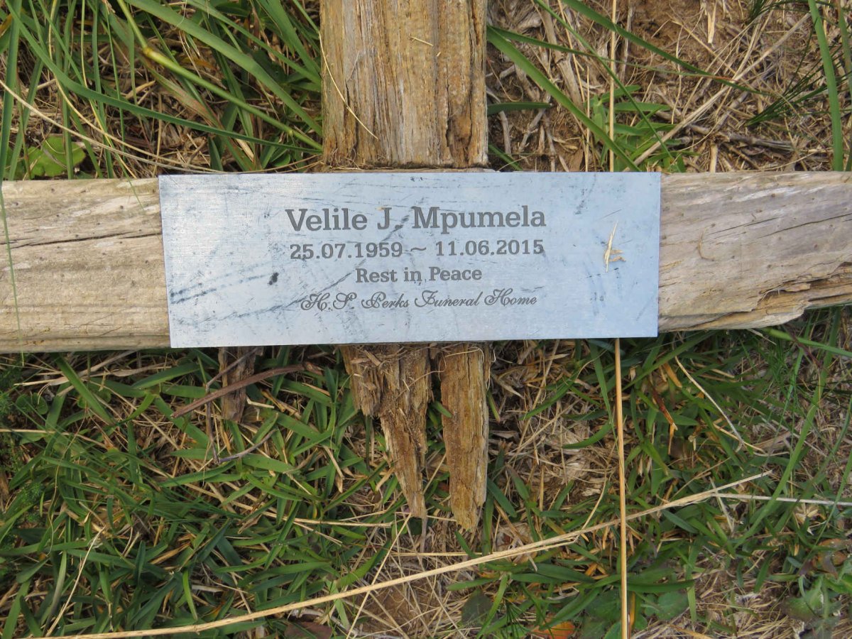 MPUMELA Velile J. 1959-2015