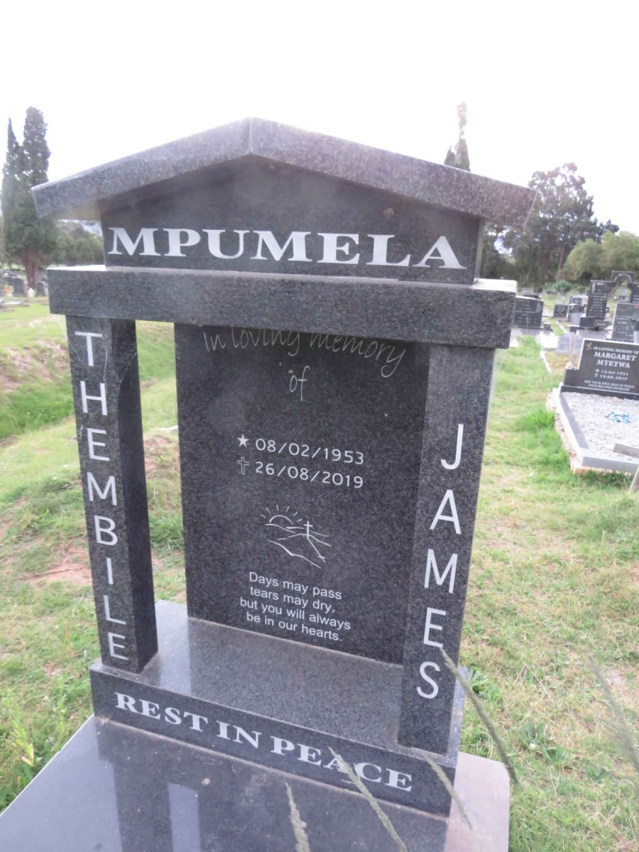 MPUMELA Thembile James 1953-2019