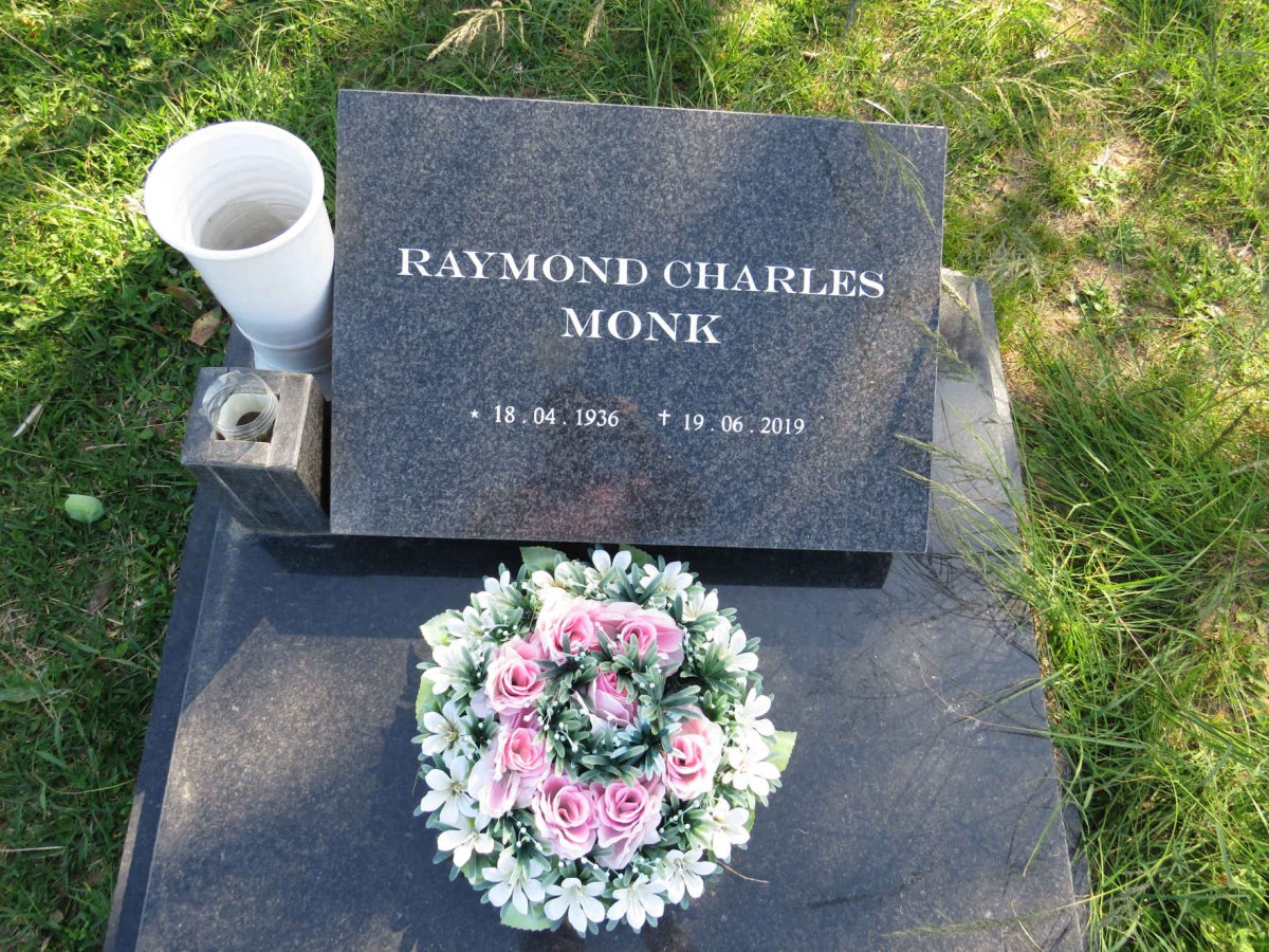 MONK Raymond Charles 1936-2019