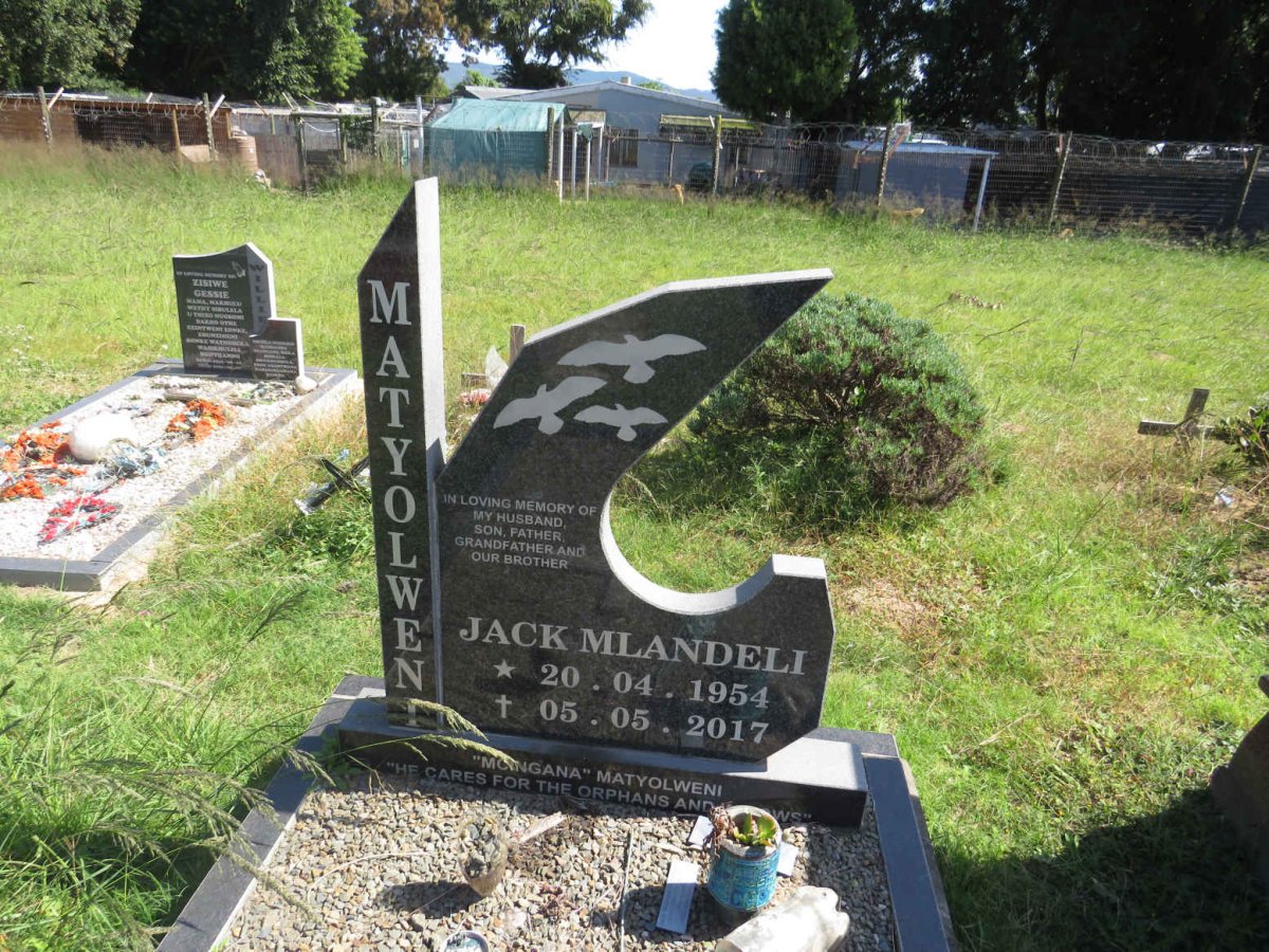 MATYOLWENI Jack Mlandeli 1954-2017