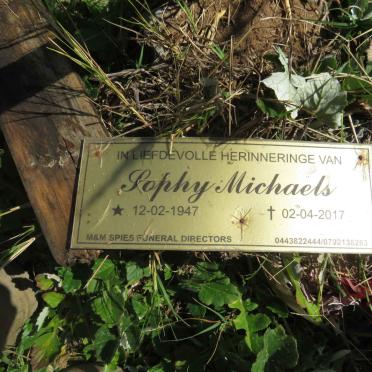 MICHAELS Sophy 1947-2017