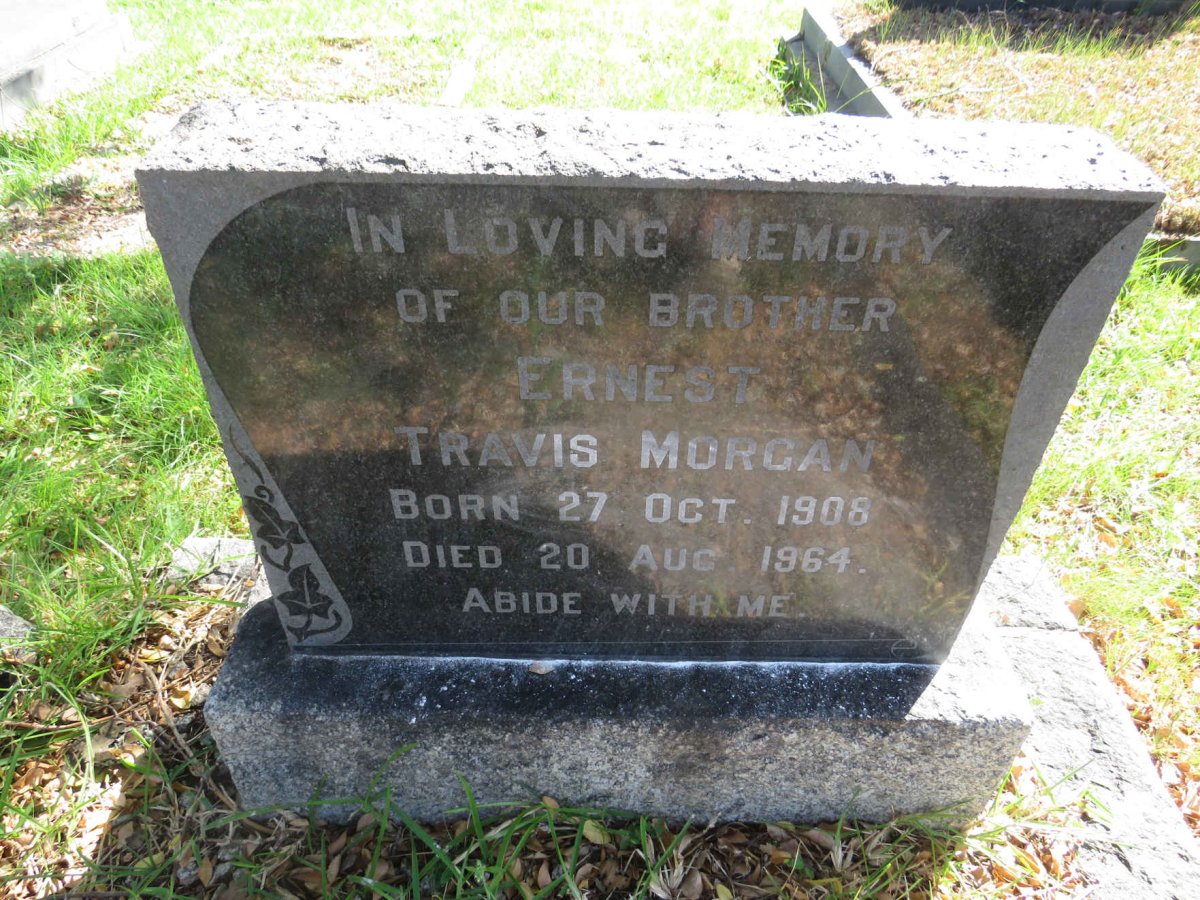 MORGAN Ernest Travis 1908-1964