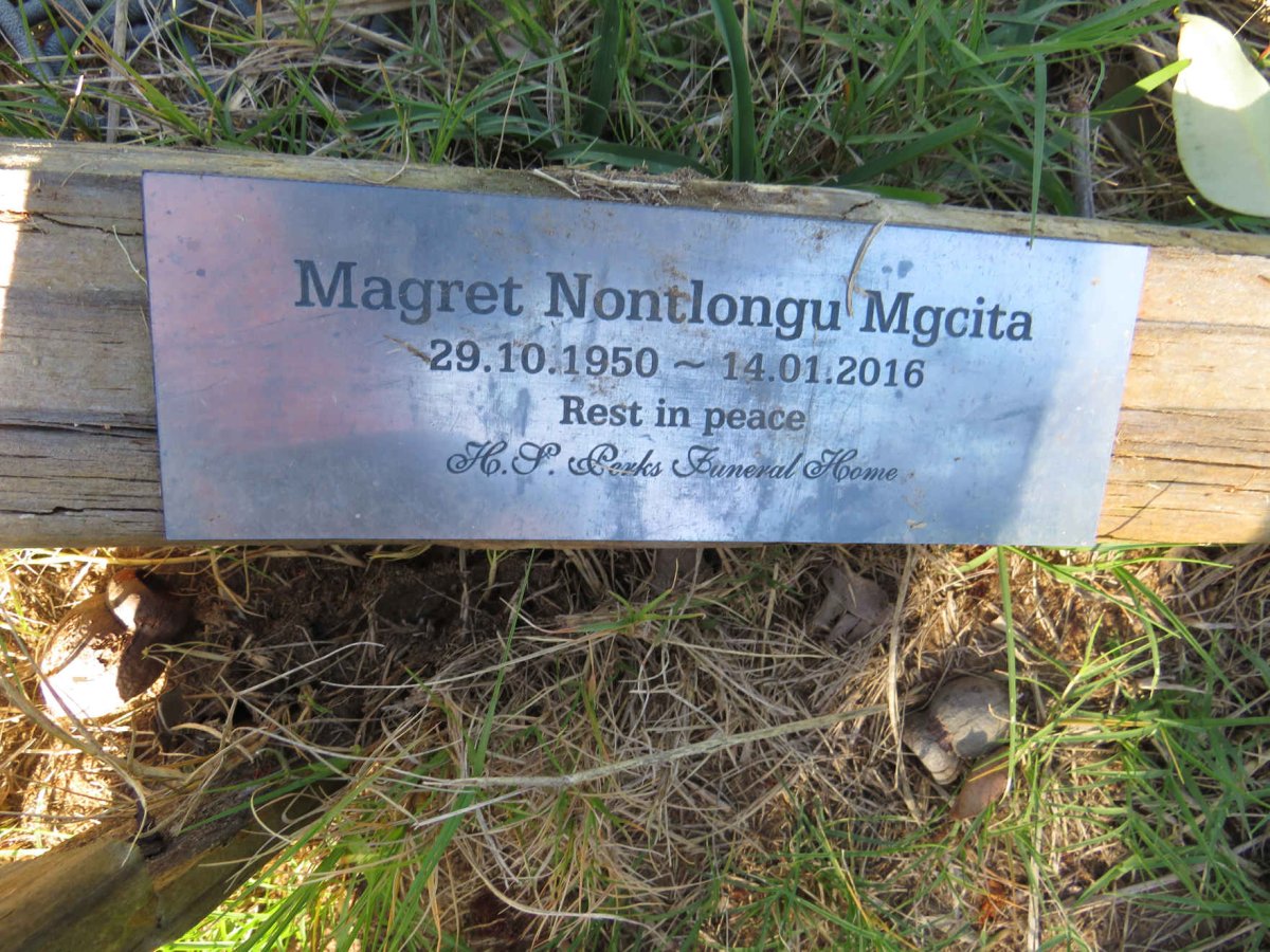 MGCITA Magret Nontlongu 1950-2016