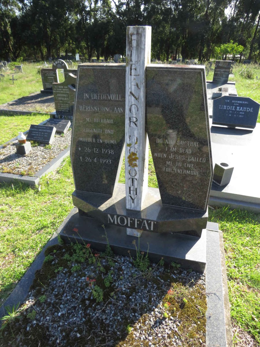 MOFFAT Eleanor Dorothy 1938-1993