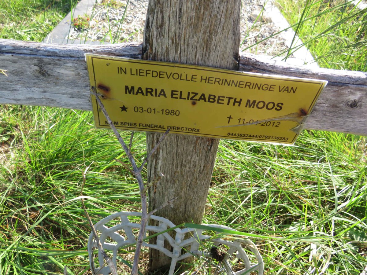 MOOS Maria Elizabeth 1980-2012