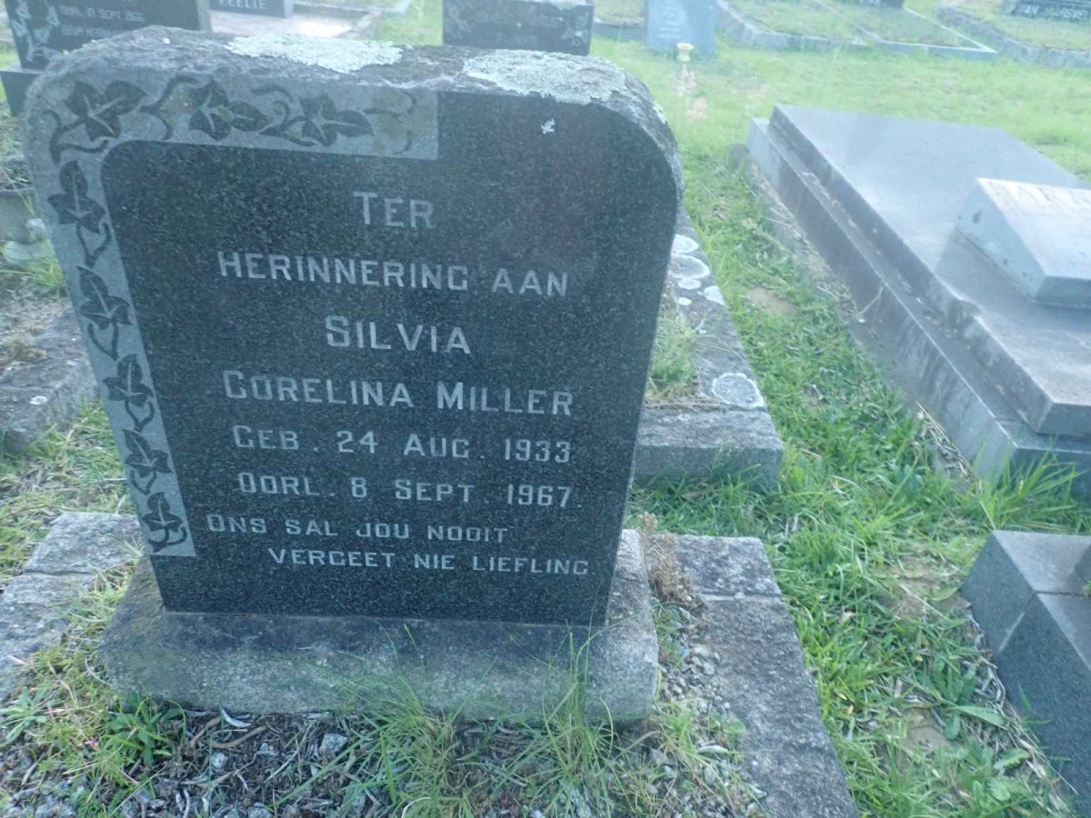 MILLER Silvia Corelina 1933-1967