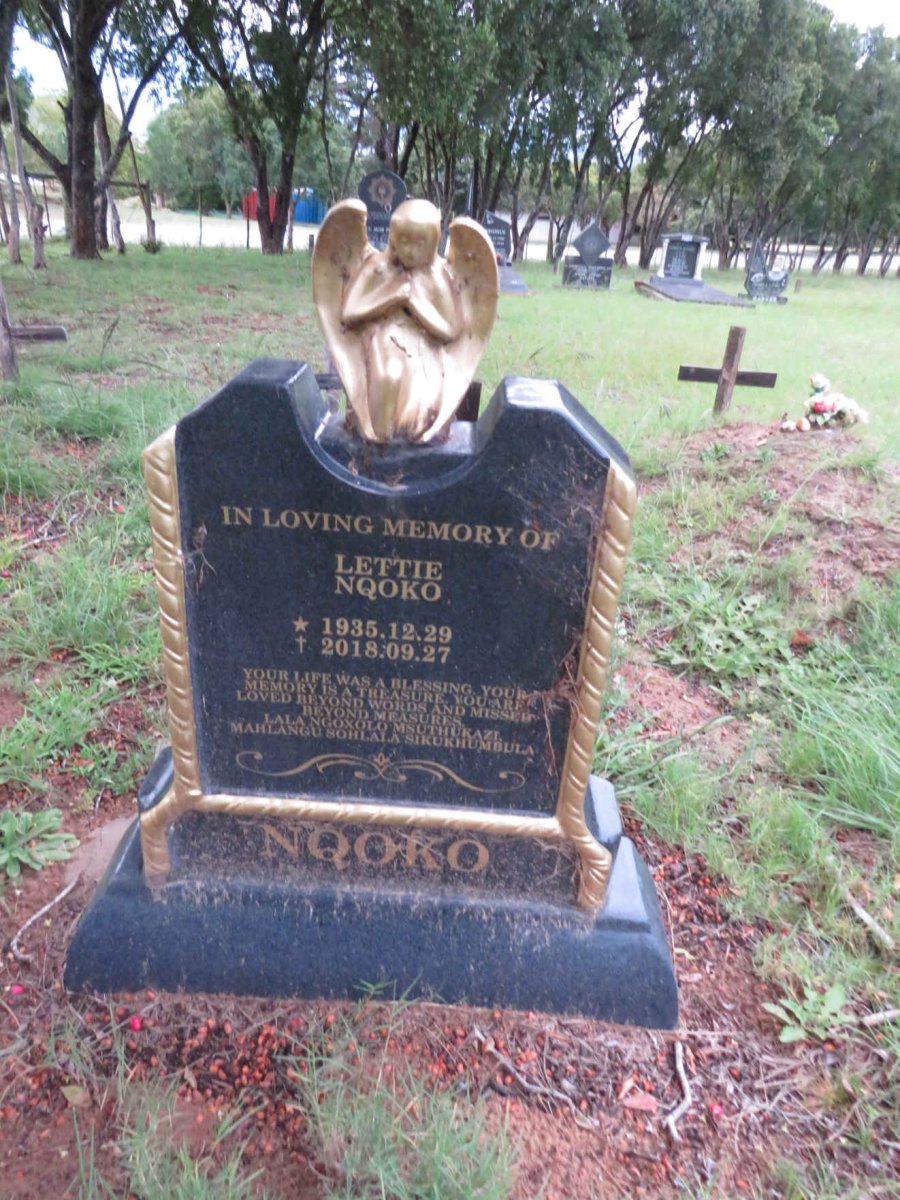 NQOKO Lettie 1935-2018