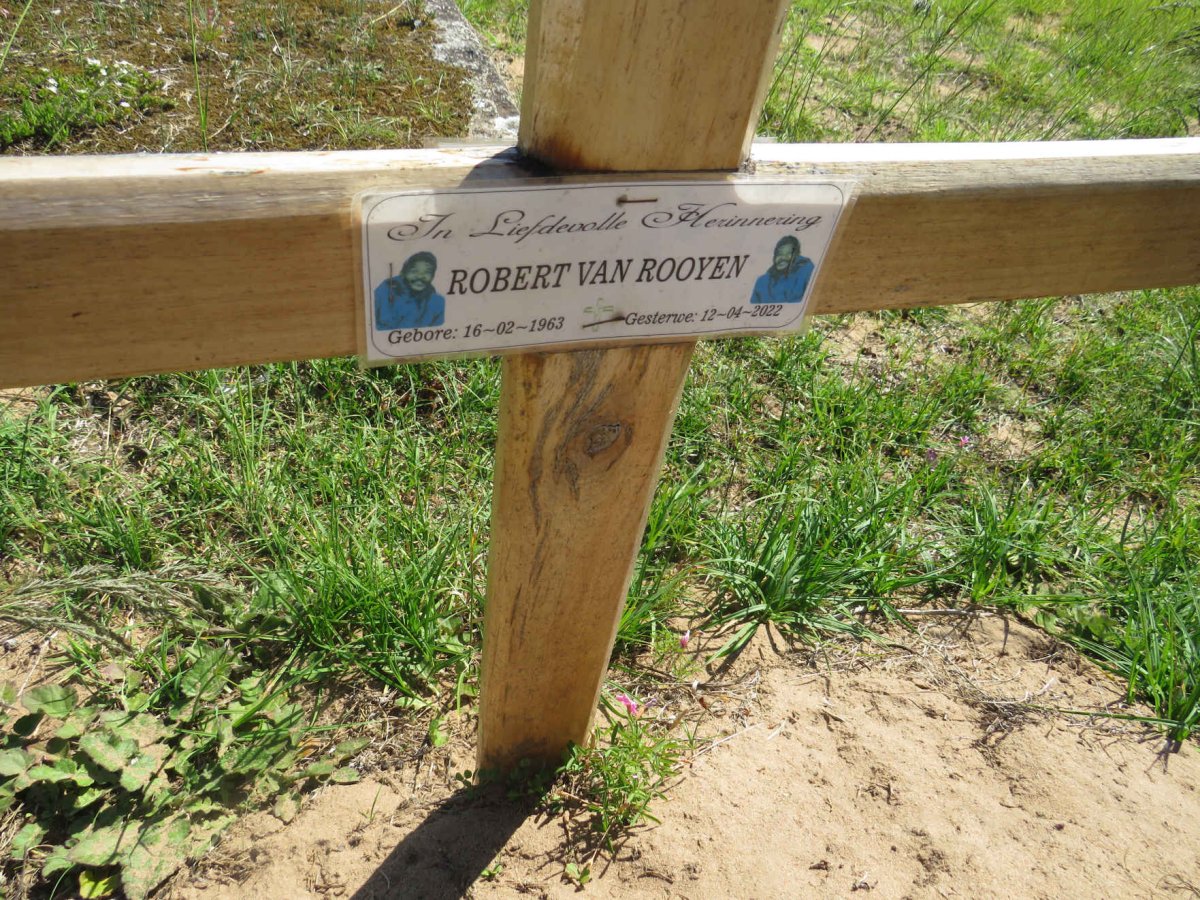 ROOYEN Robert, van 1963-2022