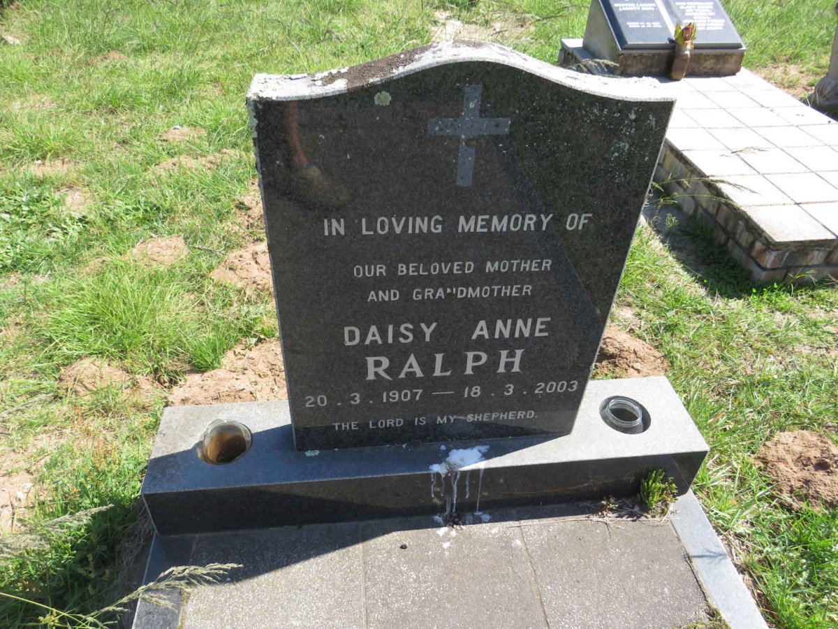 RALPH Daisy Anne 1907-2003