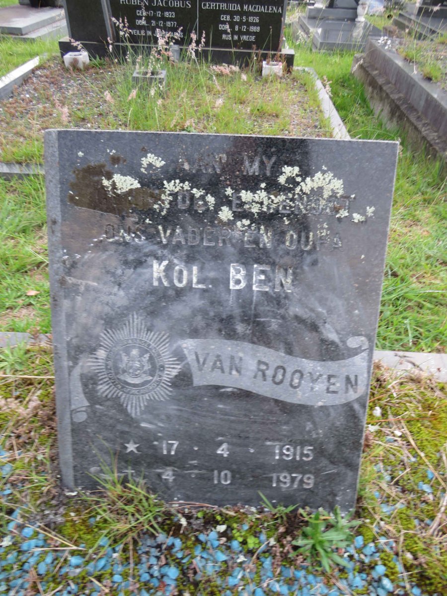 ROOYEN Ben, van 1915-1979