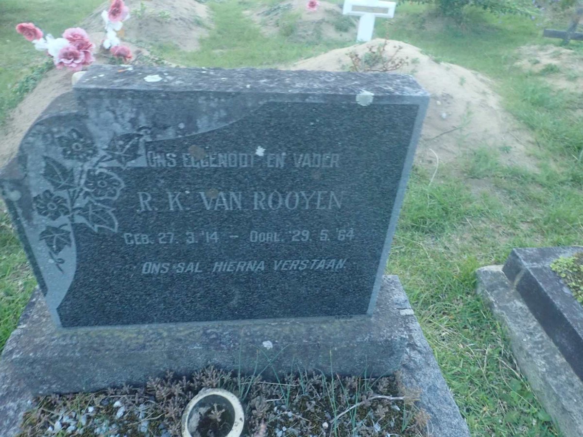ROOYEN R.K., van 1914-1964