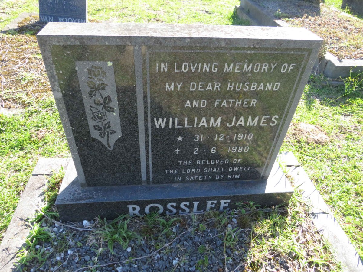 ROSSLEE William James 1910-1980
