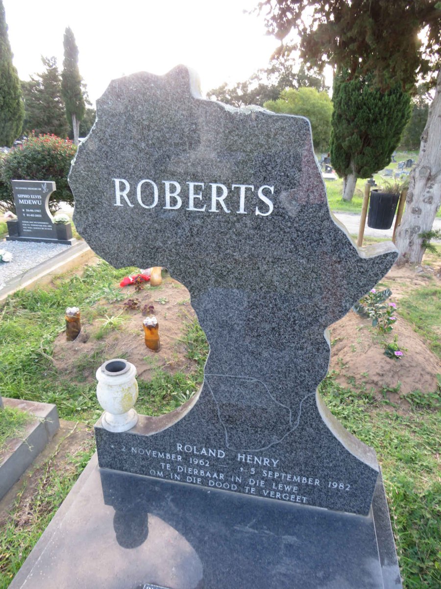 ROBERTS Roland Henry 1962-1982 -1