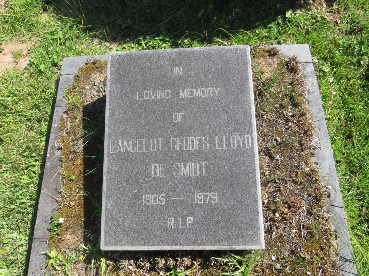 SMIDT Lancelot Geddes Lloyd, de 1905-1979
