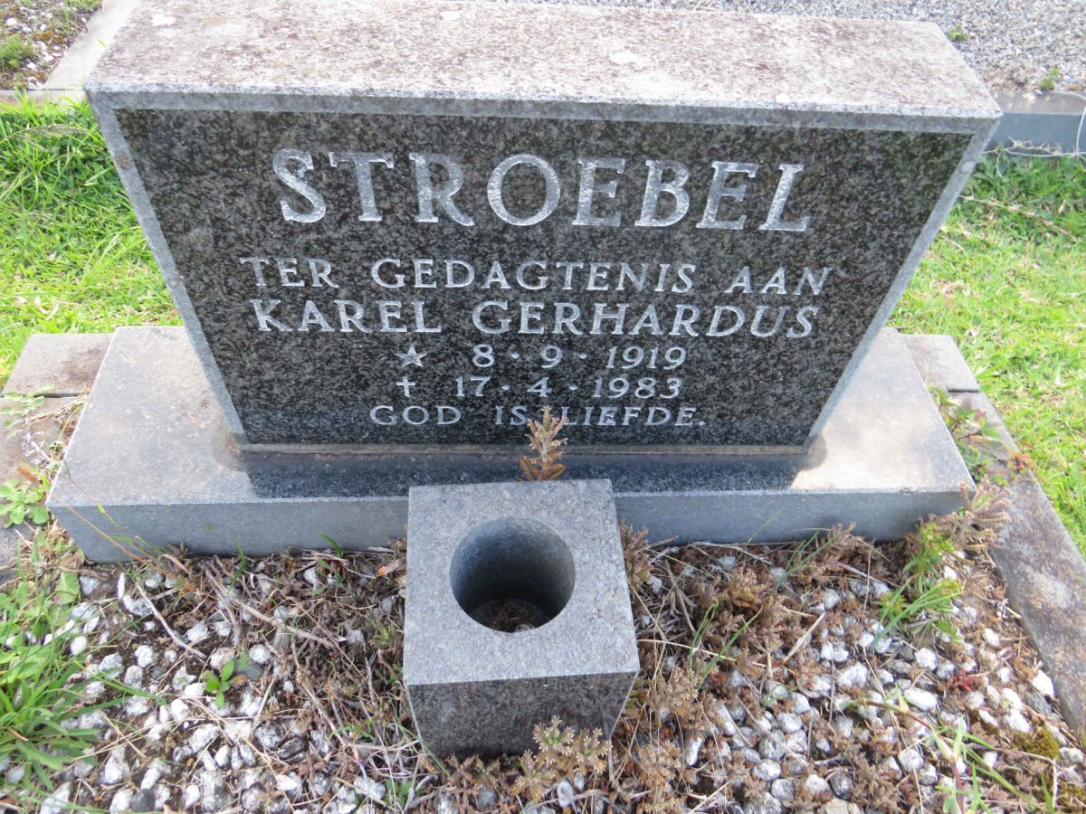 STROEBEL Karel Gerhardus 1919-1983