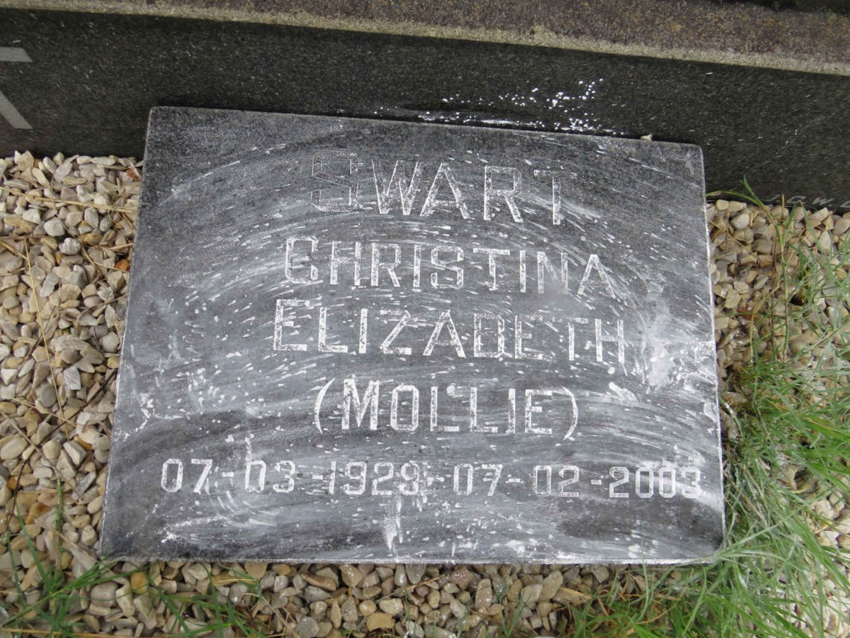 SWART Christina Elizabeth 1929-2003