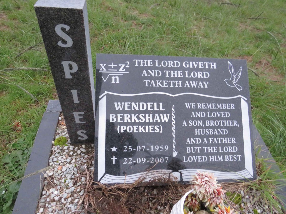 SPIES Wendell Berkshaw 1959-2007