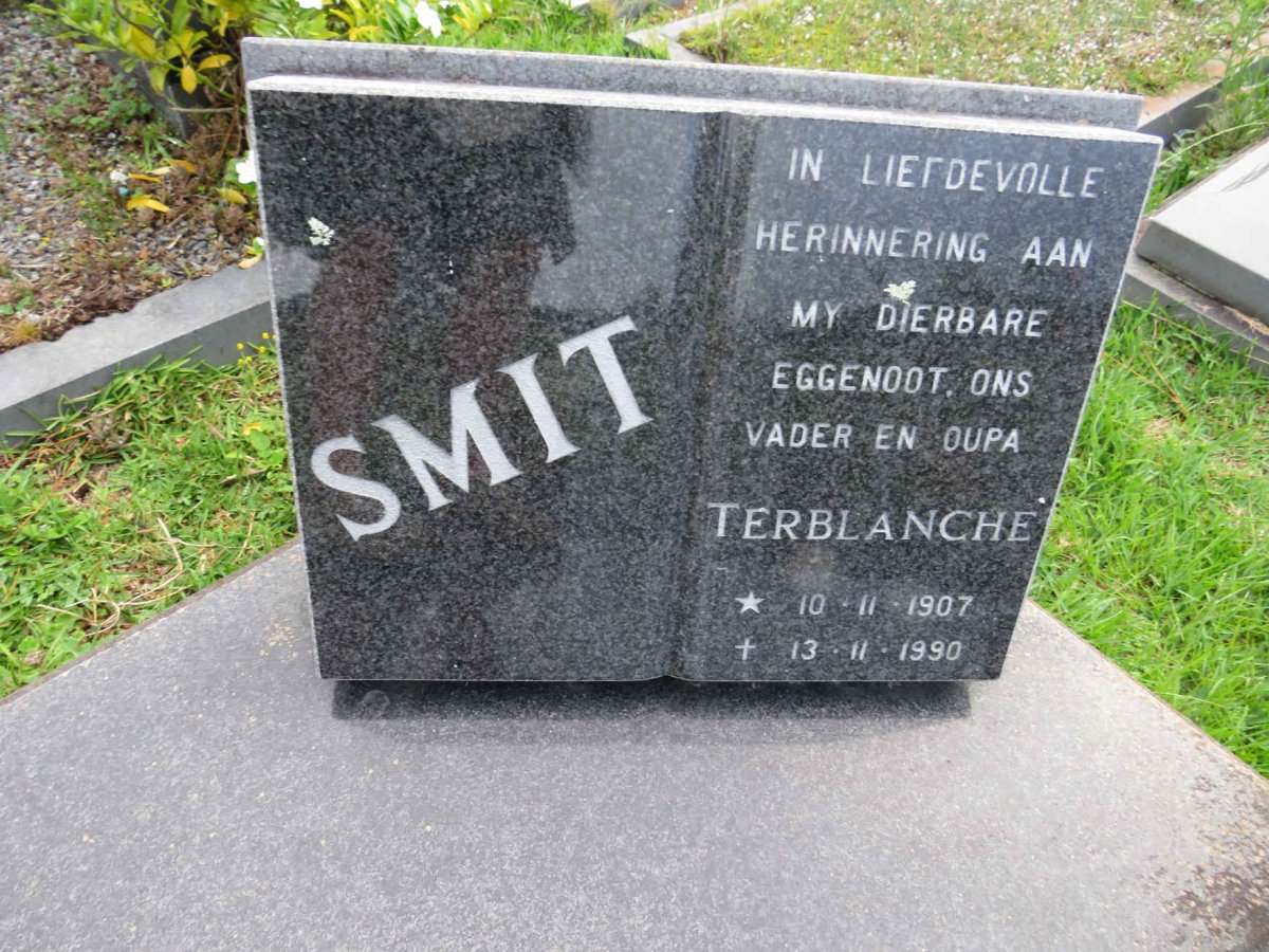 SMIT Terblanche 1907-1990