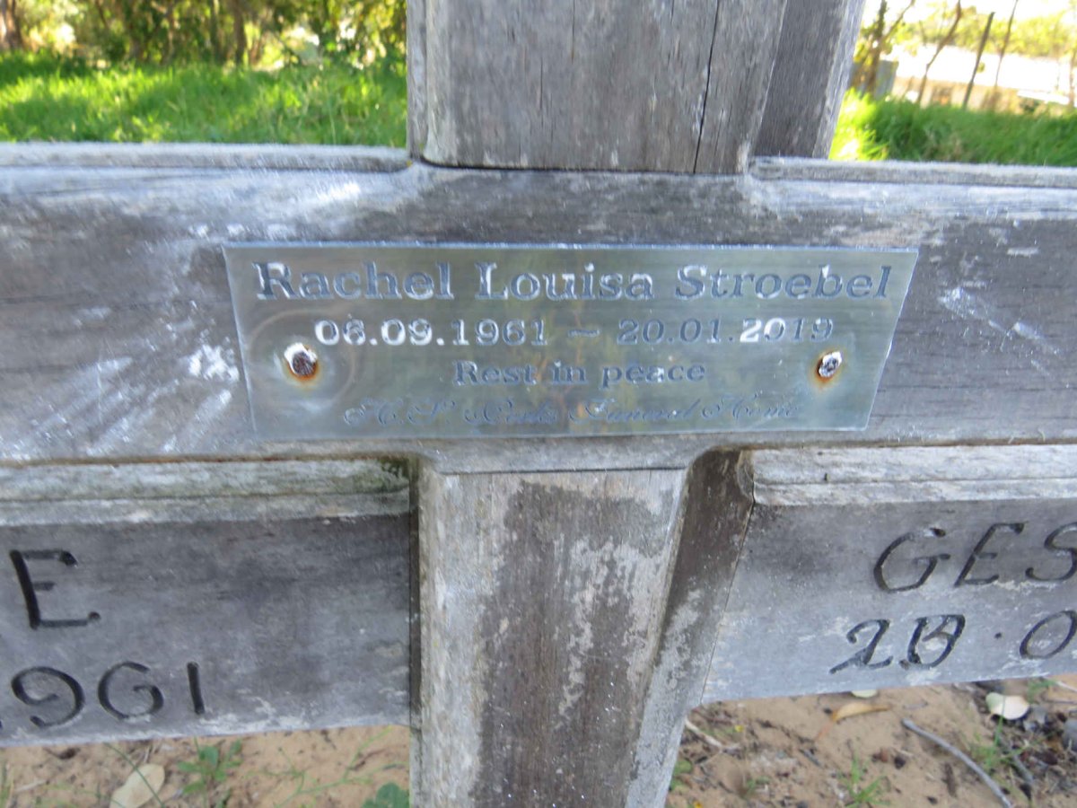 STROEBEL Rachel Louisa 1961-2019