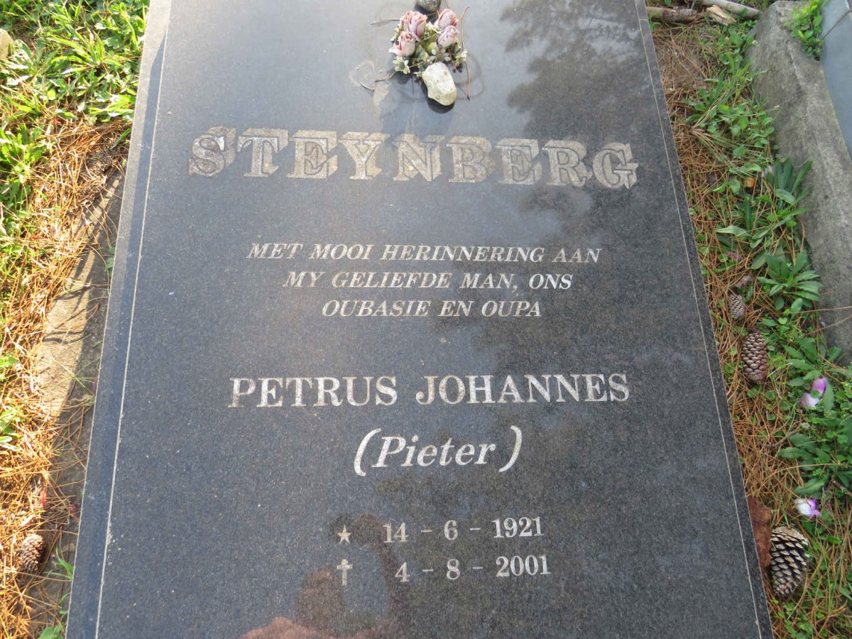 STEYNBERG Petrus Johannes 1921-2001