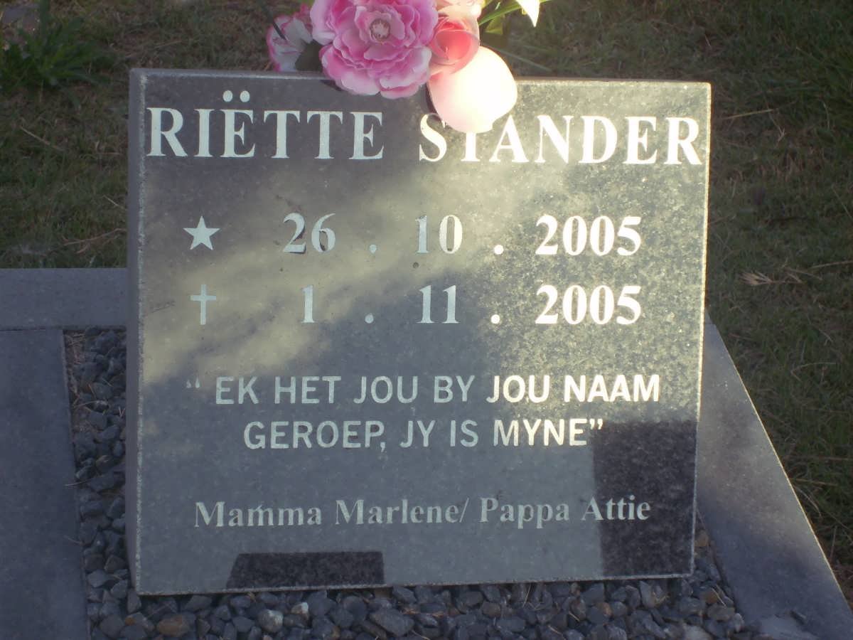 STANDER Riëtte 2005-2005