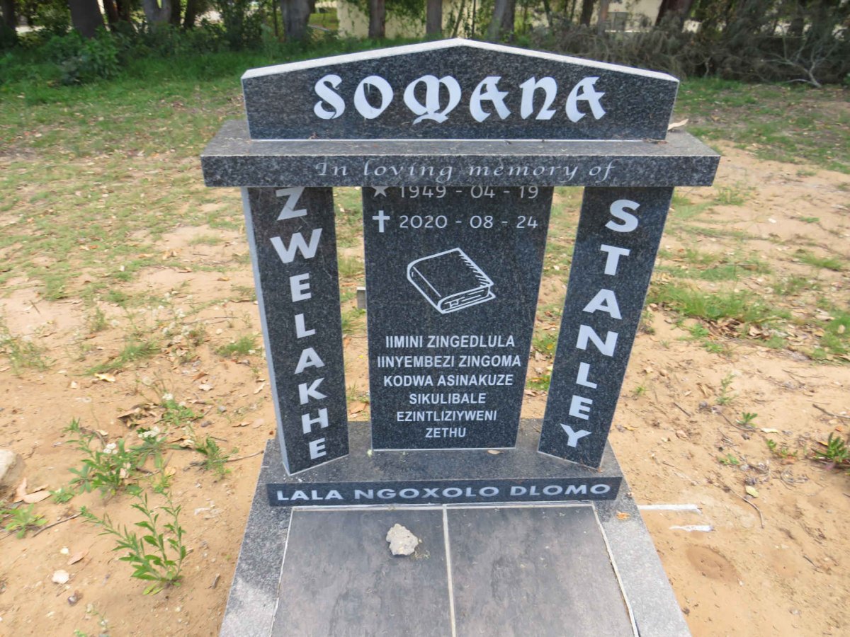 SOMANA Zwelakhe Stanley 1949-2020